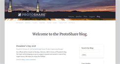 Desktop Screenshot of community.protoshare.com
